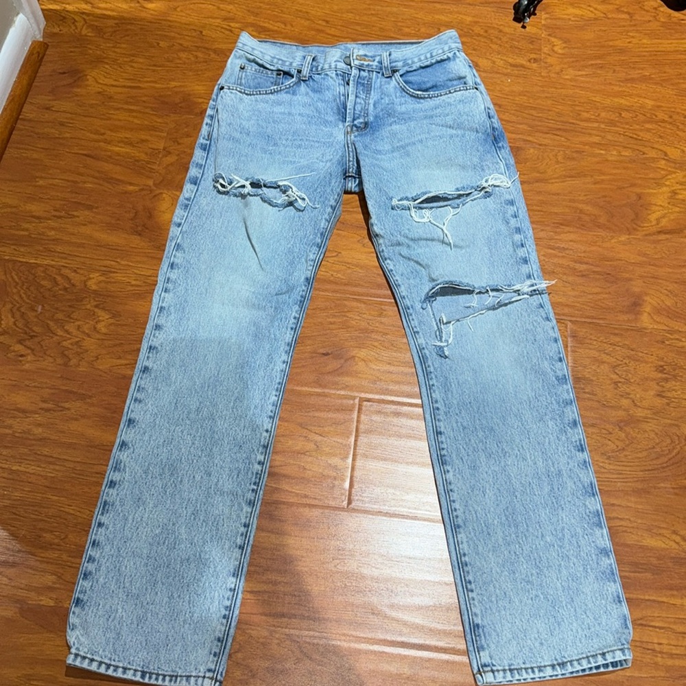 Carmar faded ripped jeans